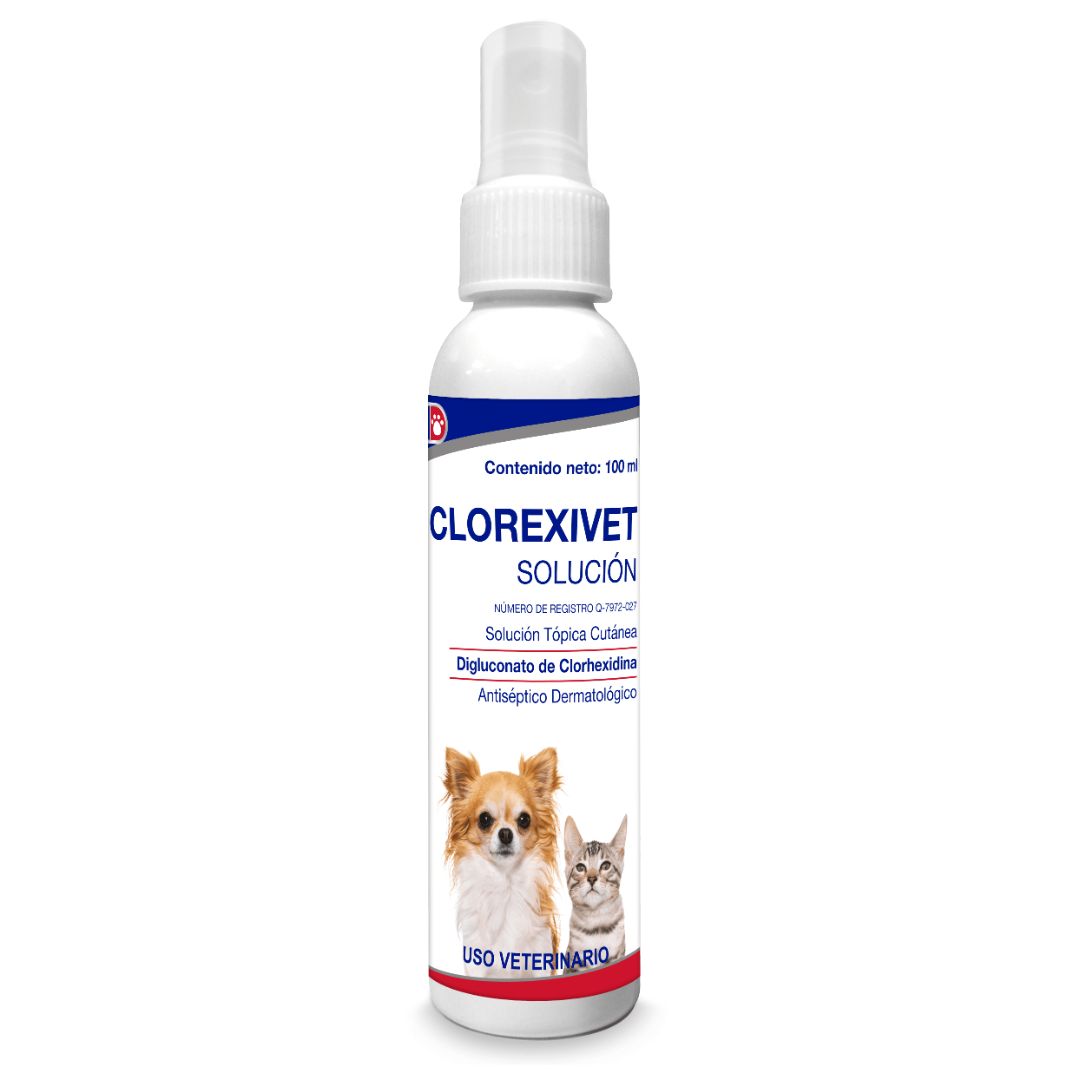 Clorexivet Solución Dermatológica 100ml - Pet's Pharma Clorexivet Solución Dermatológica 100ml - Pet's Pharma
